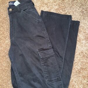 Hollister Black Cargo Pants